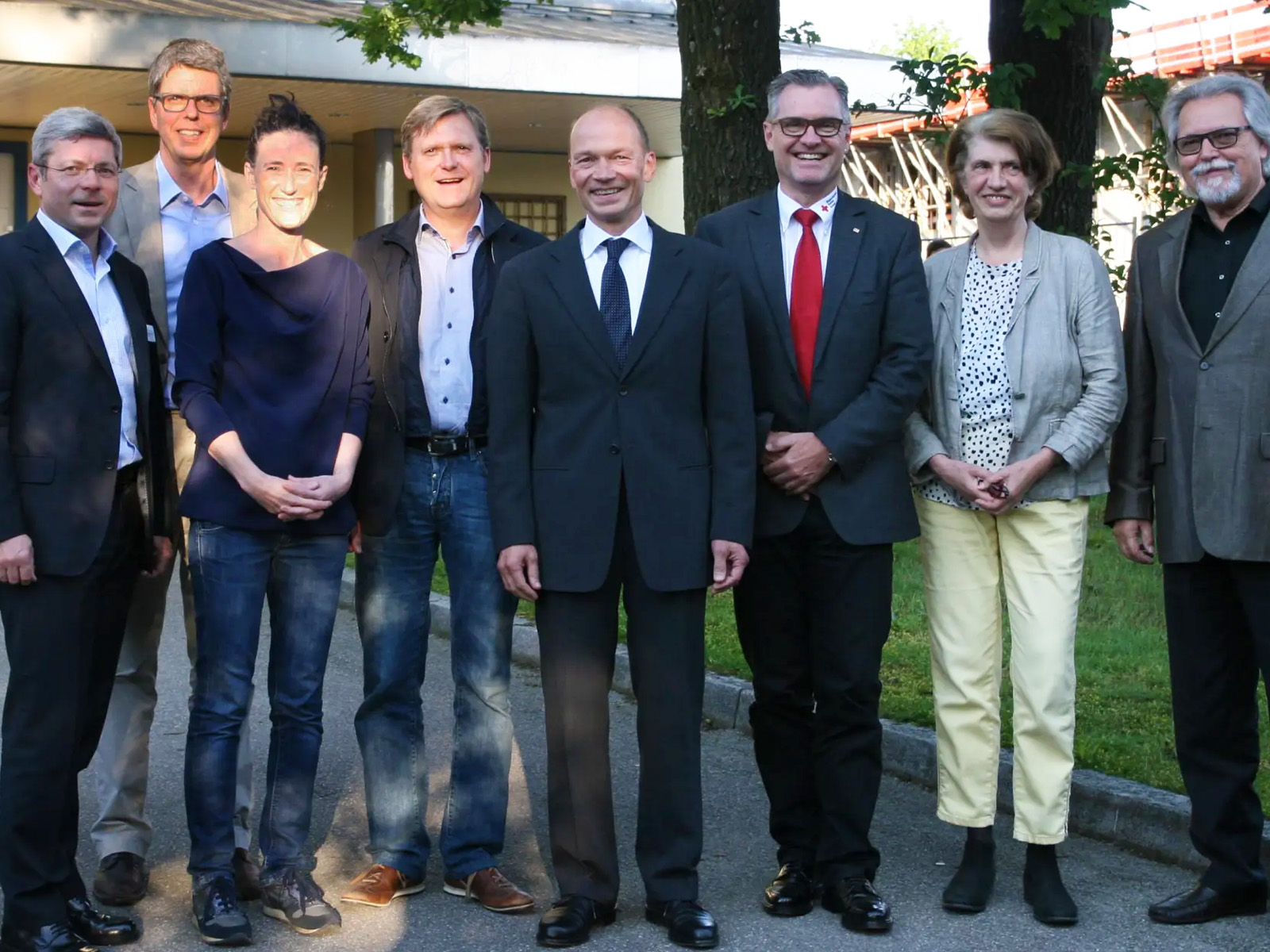 Feierlichkeiten beim Umzug in das Aichacher Krankenhaus